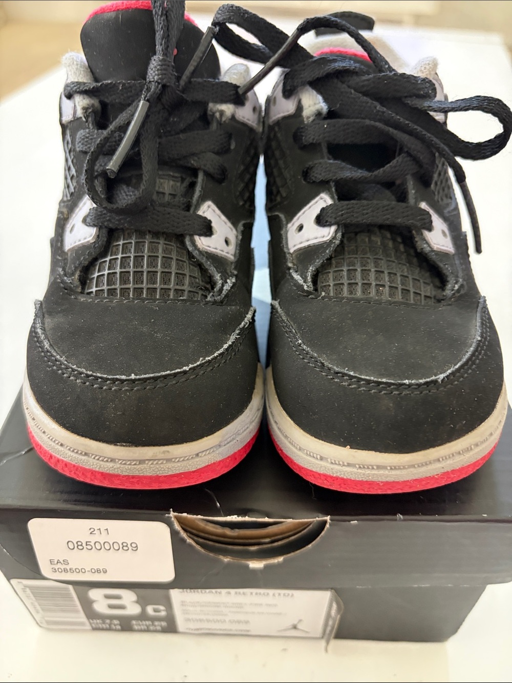 Kids Nike Jordan Retro 4 Athletic Shoes